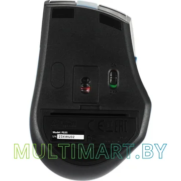 Комплект клавиатура + мышь A4Tech Fstyler FG1035 (черный/синий) картинка 14